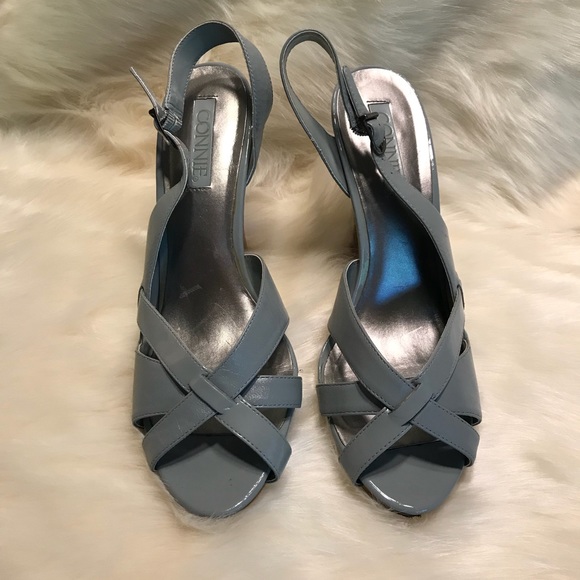 Connie Slingback Peep-toe Heels - Picture 2 of 6